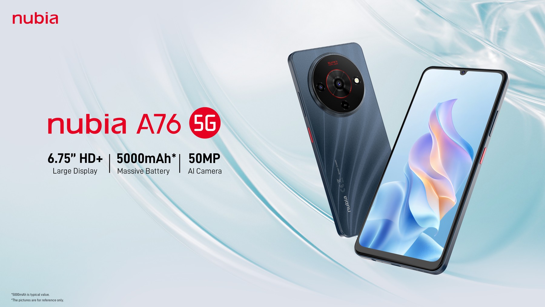 Nubia A76 5G (8GB RAM + 128GB)