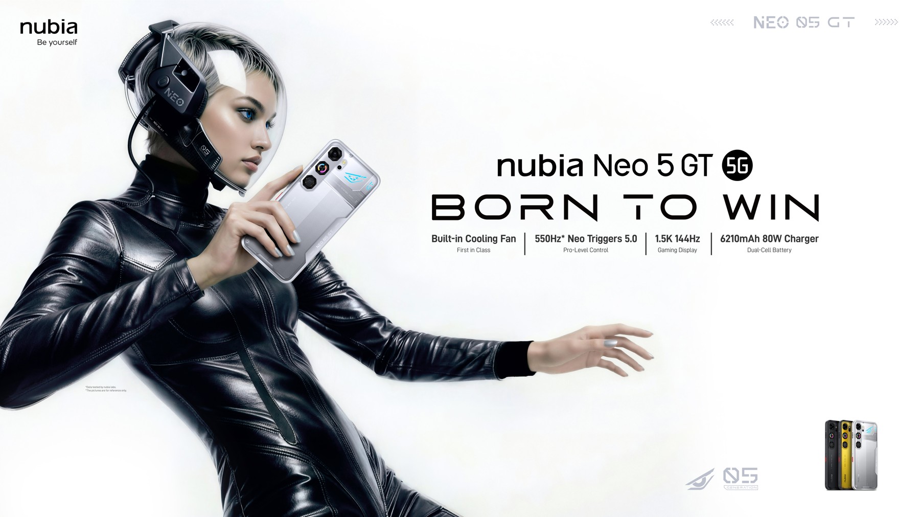Nubia Neo 5 GT 5G (12GB RAM + 256GB) Gift Box In-Box